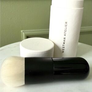 Westman Atelier Liquid Blender Brush Luxury Foundation Makeup Brush w/ Case
